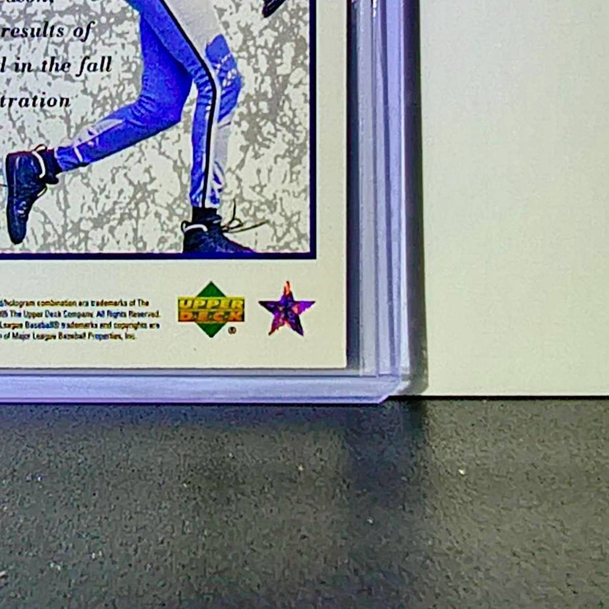 Michael Jordan 1995 Upper Deck Minors One on One #3 Baseball Card Barons