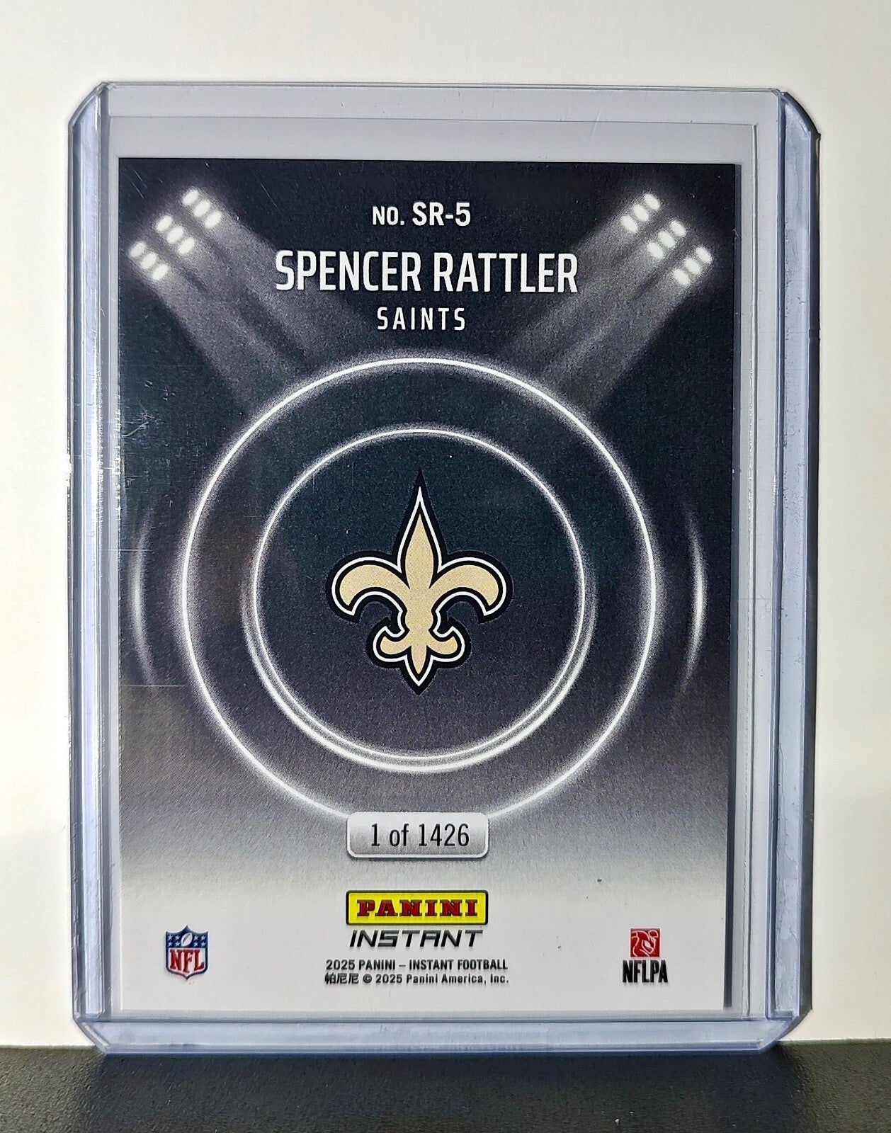 Spencer Rattler Rookie 2024 Panini Spotlight Rookies NFL #5 Saints 1 of 1426