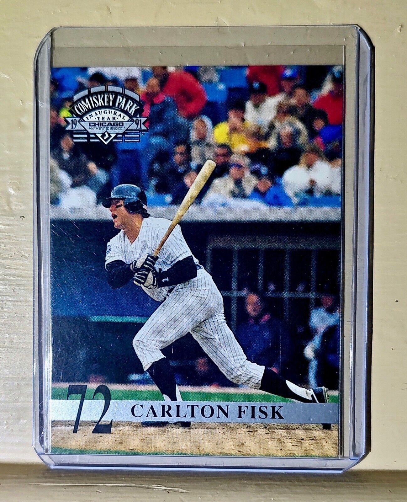 Carlton Fisk 1991 Kodak Film #72 Baseball Card Chicago White Sox