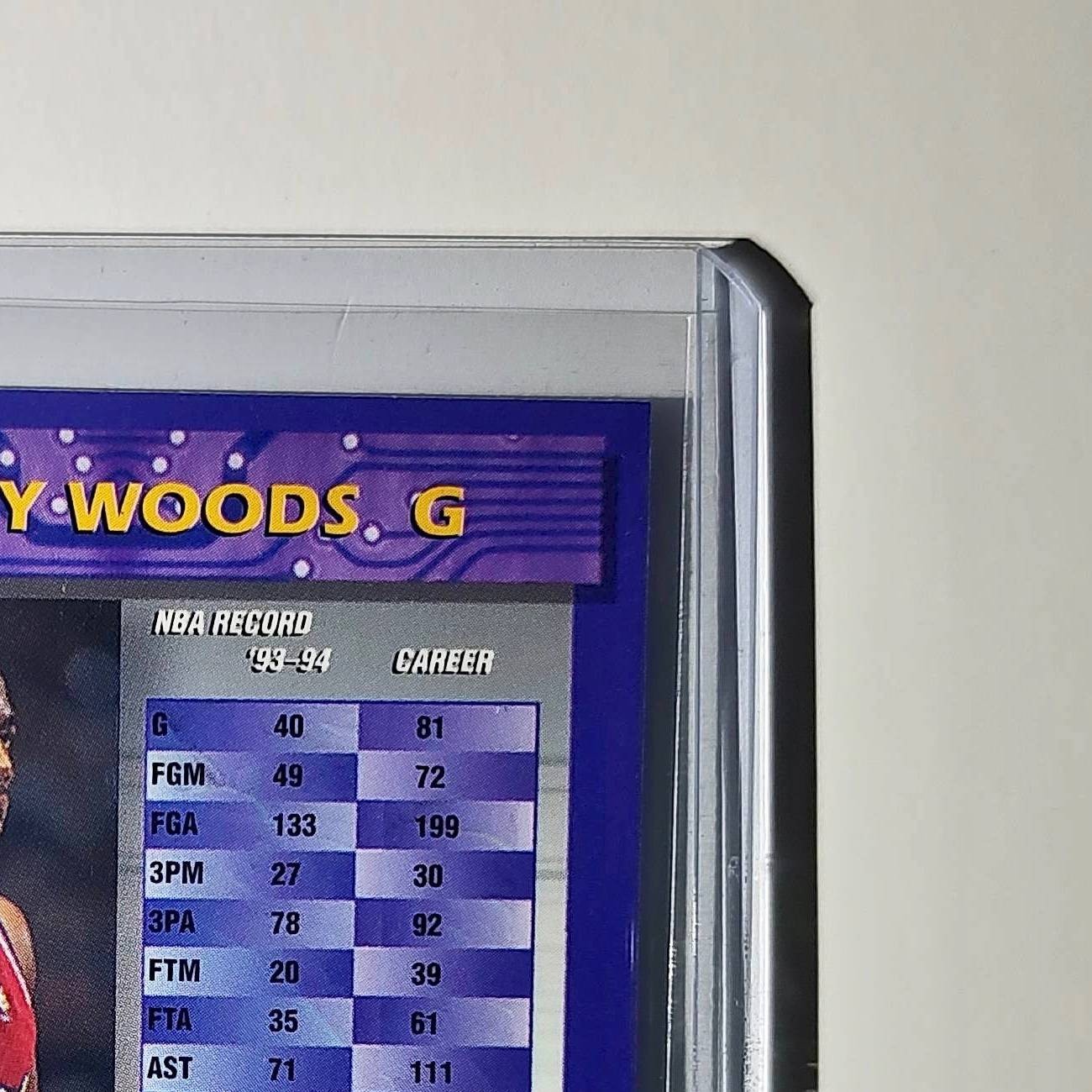Randy Woods 1994-95 Topps Finest #241 Basketball Card