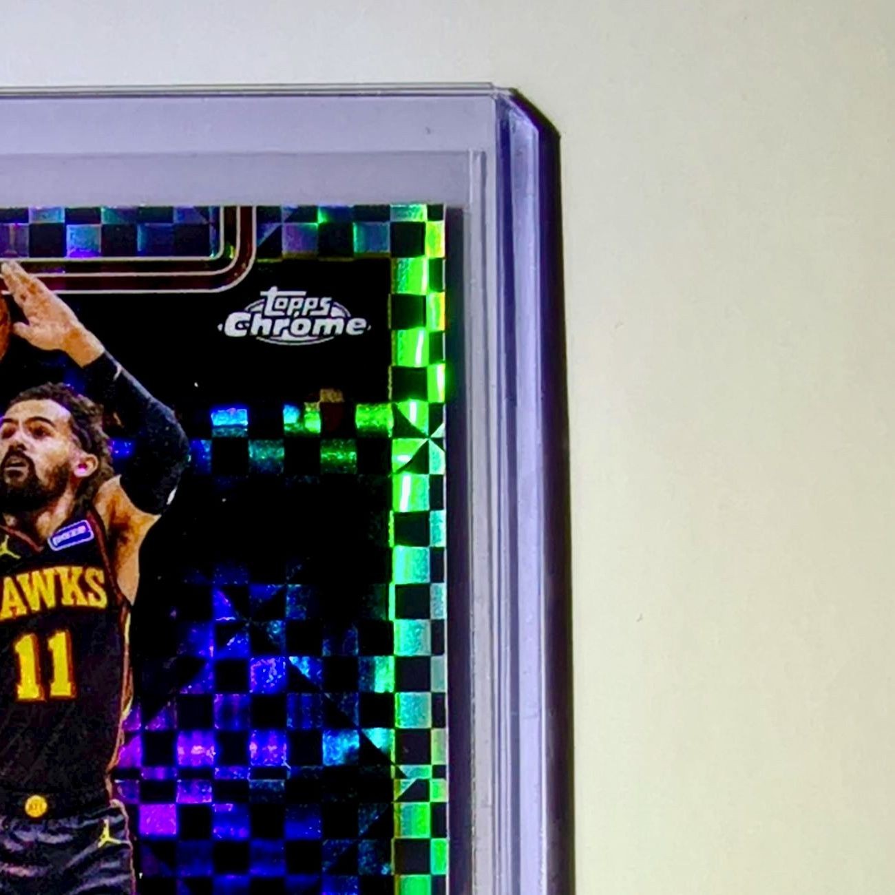 Trae Young 2025-26 NBA Topps Chrome Update X-Fractor #36 Card Atlanta Hawks