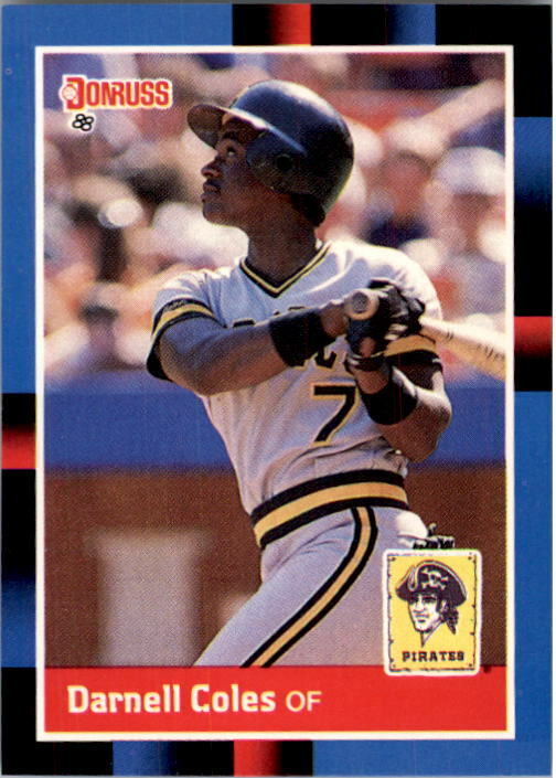 1988 Darnell Coles Donruss Baseball Card #572