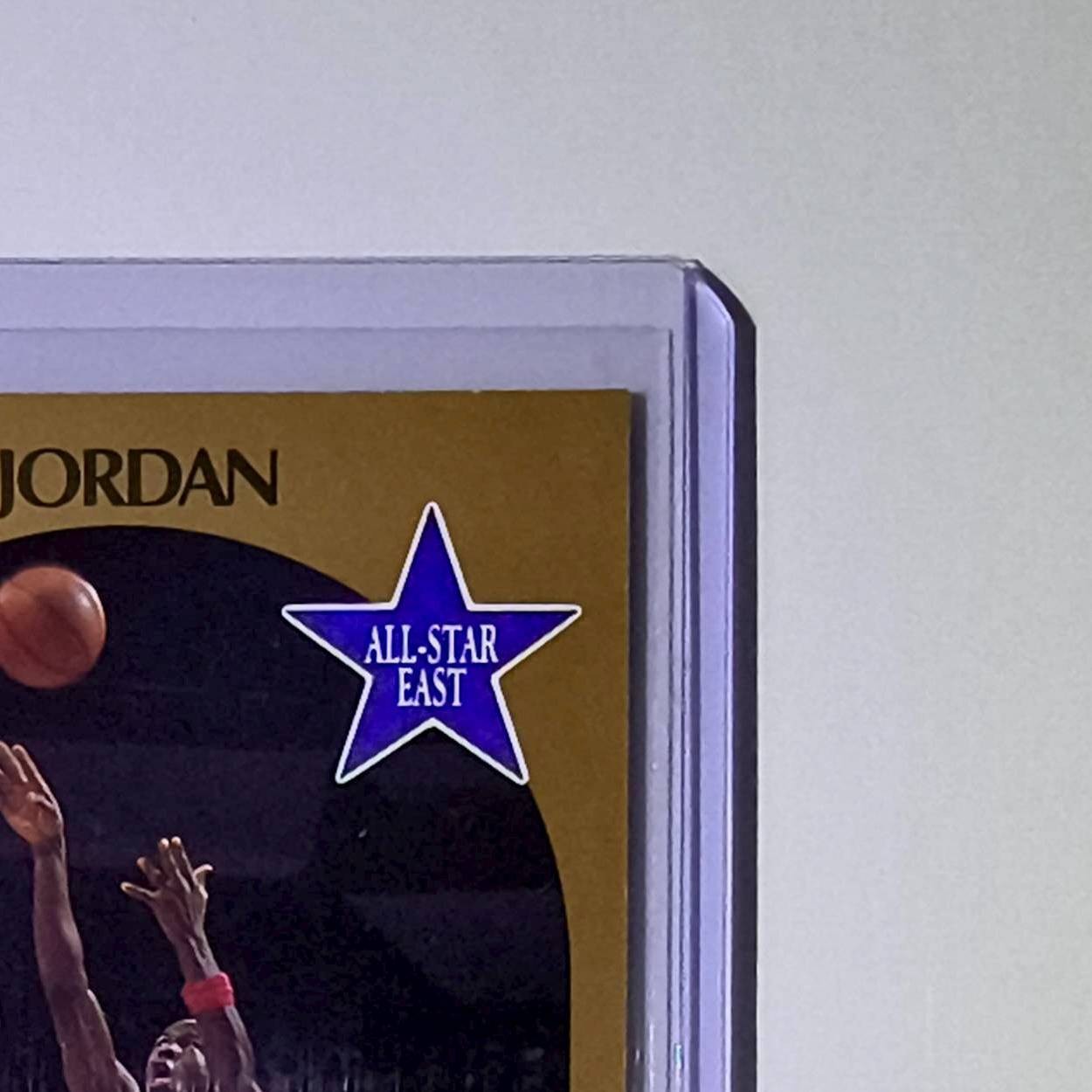 Michael Jordan 1990-91 NBA Hoops All-Star #5 Basketball Card Chicago Bulls