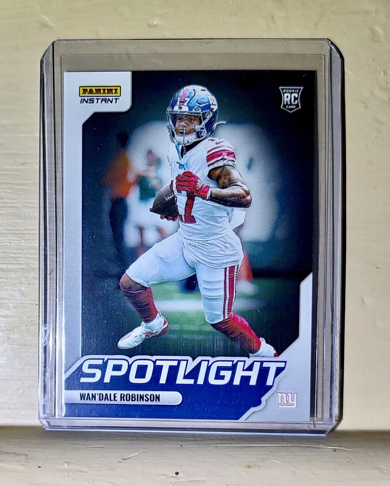 Wan'Dale Robinson 2022 NFL Panini #15 Spotlight Rookie Football Card 1/603