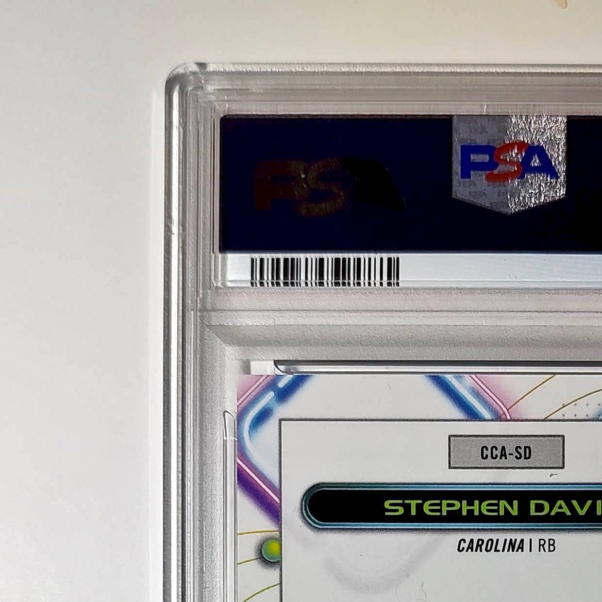 Stephen Davis 2023 Topps Chrome Cosmic #CCA-SD Refractor PSA 10 Auto 10