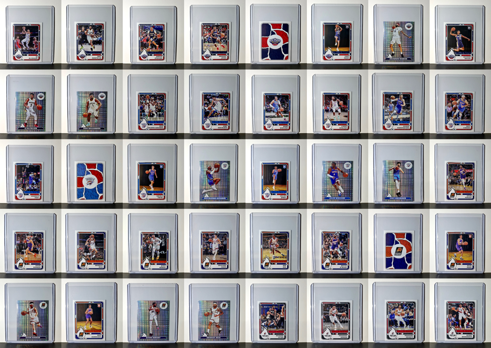 2024-25 Panini NBA Sticker Collection Complete 514 Basketball Set - Toploaded