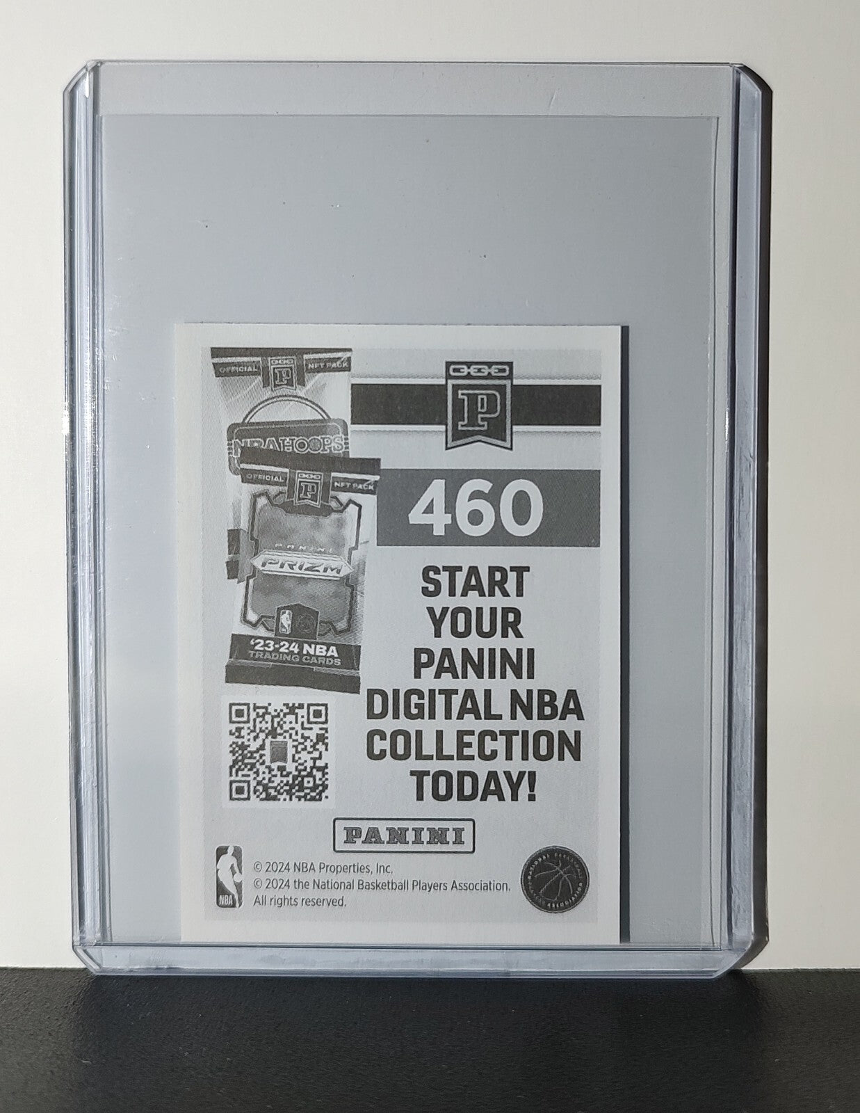 Devin Carter Rookie 2024-25 Panini NBA #460 Sticker Card Sacramento Kings
