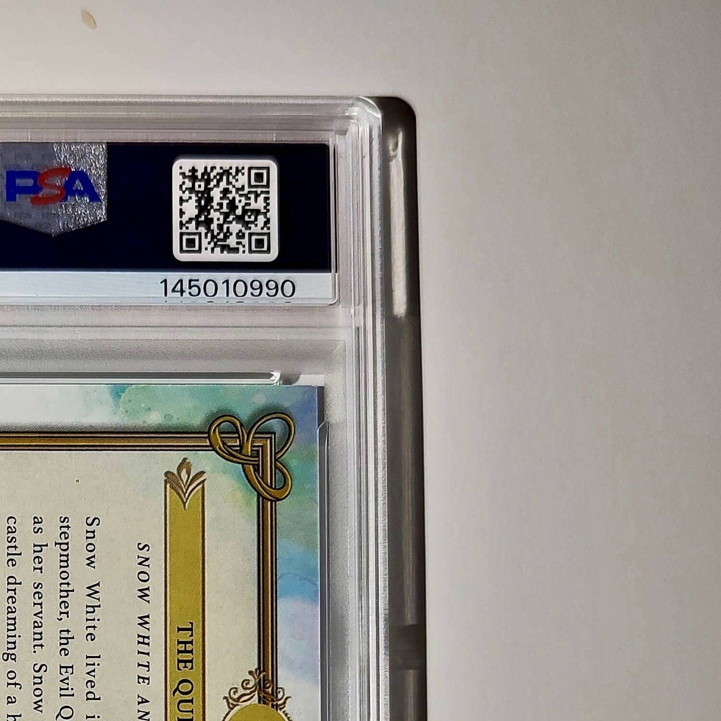 The Queen's Castle 2025 Topps Disney #C-1 Card PSA 9