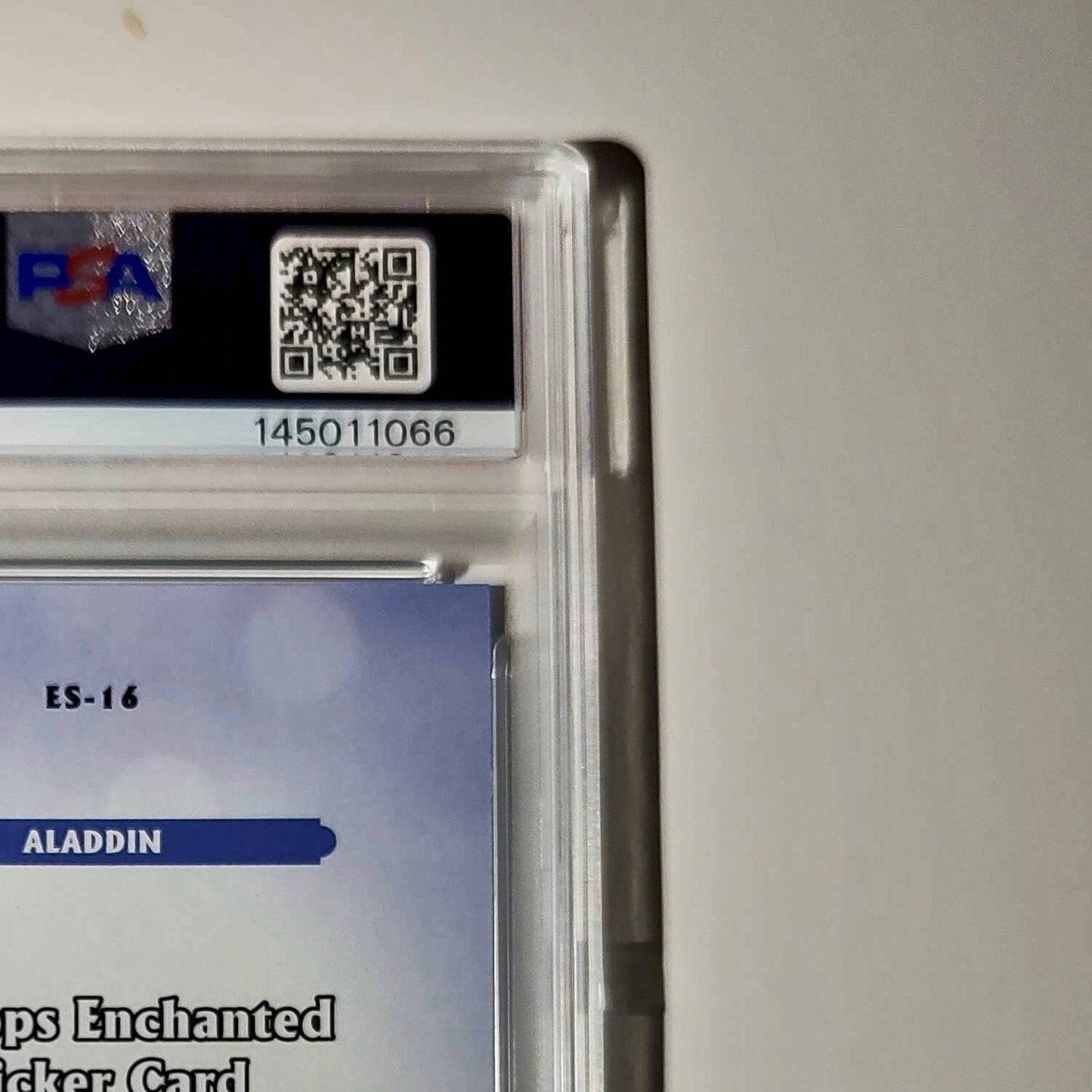 Aladdin 2025 Topps Disney #ES-16 Enchanted Sticker Card Aladdin PSA 10