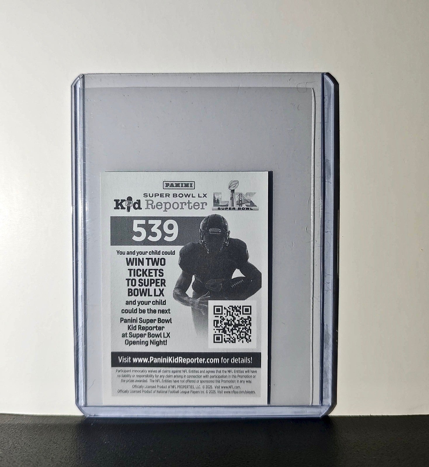 Jaxon Smith-Njigba 2025 Panini NFL #539 Foil Sticker Seahawks