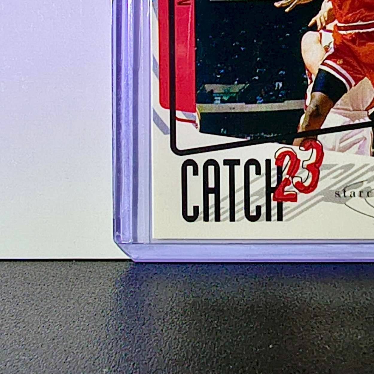 Michael Jordan 1997-98 Upper Deck Collector's Choice Catch 23 #194 Card Bulls