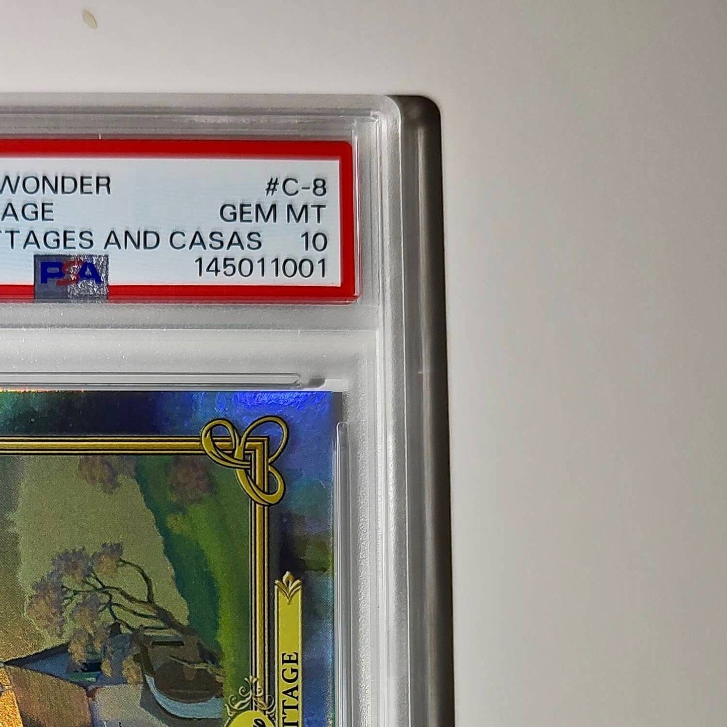 Belle's Cottage 2025 Topps Disney #C-8 Card Beauty and the Beast PSA 10