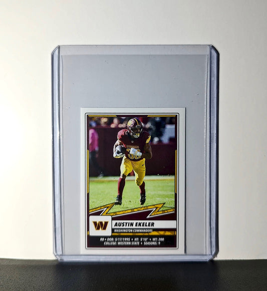 Austin Ekeler 2025 Panini NFL #346 Sticker Washington Commanders