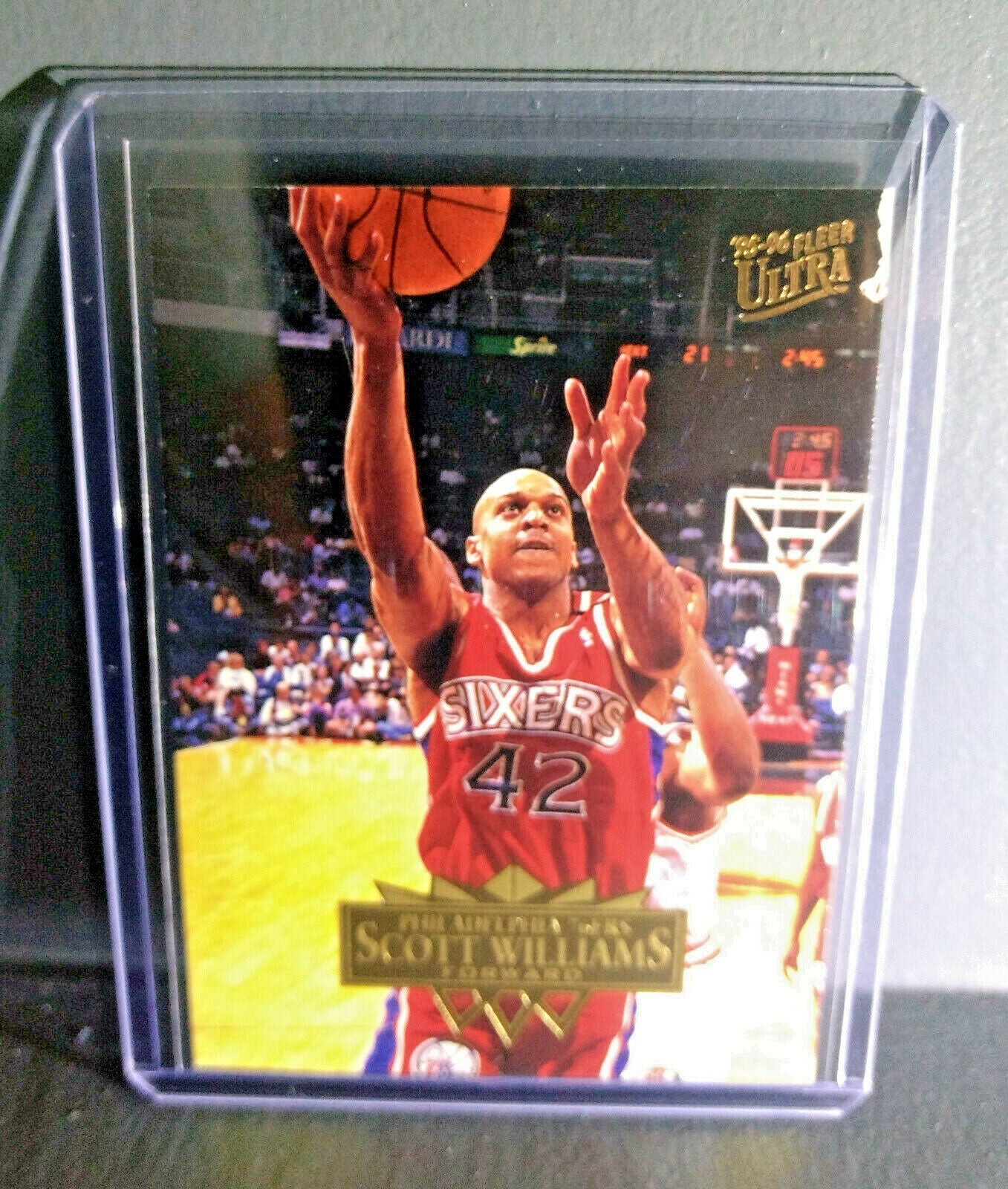 1995-96 Scott Williams Fleer Ultra #136 Basketball Card