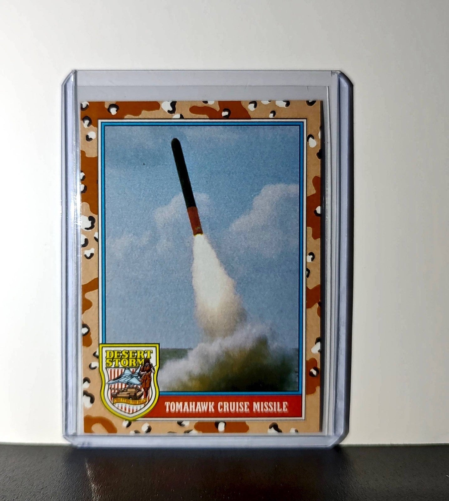 Tomahawk Cruise Missile 1991 Topps Desert Storm #167 Card