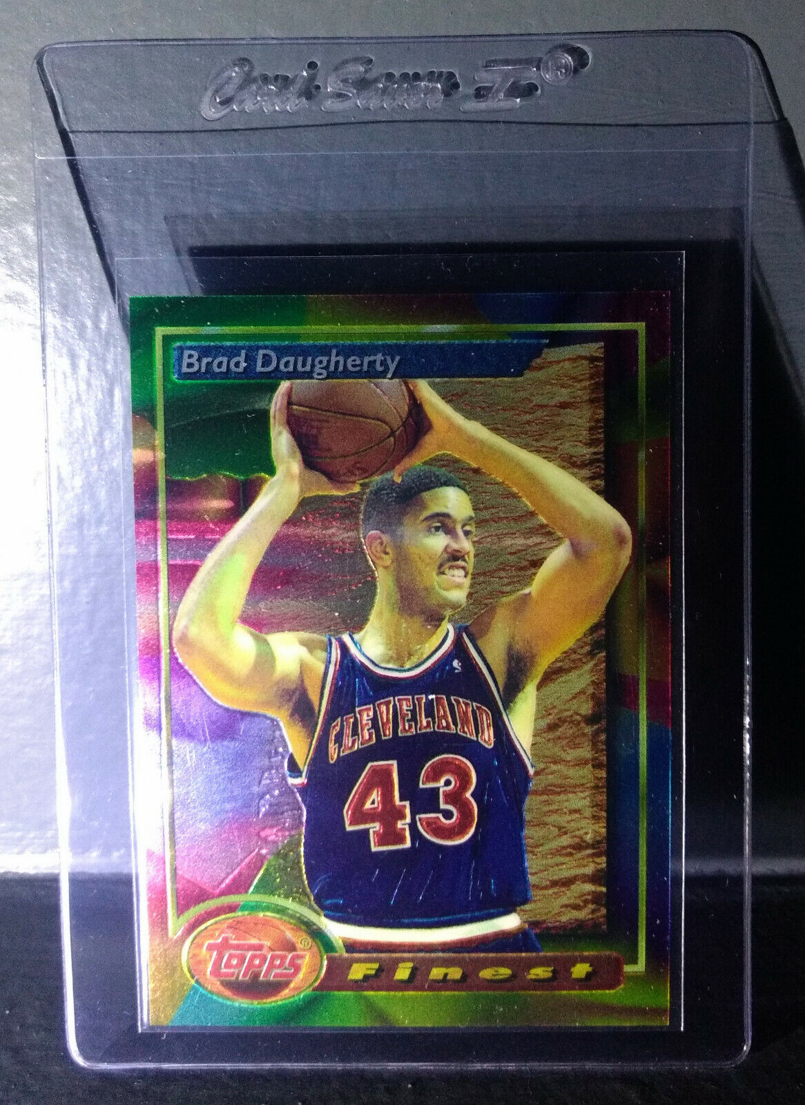 1993-94 Topps Finest Brad Daugherty #193 Basketball Card