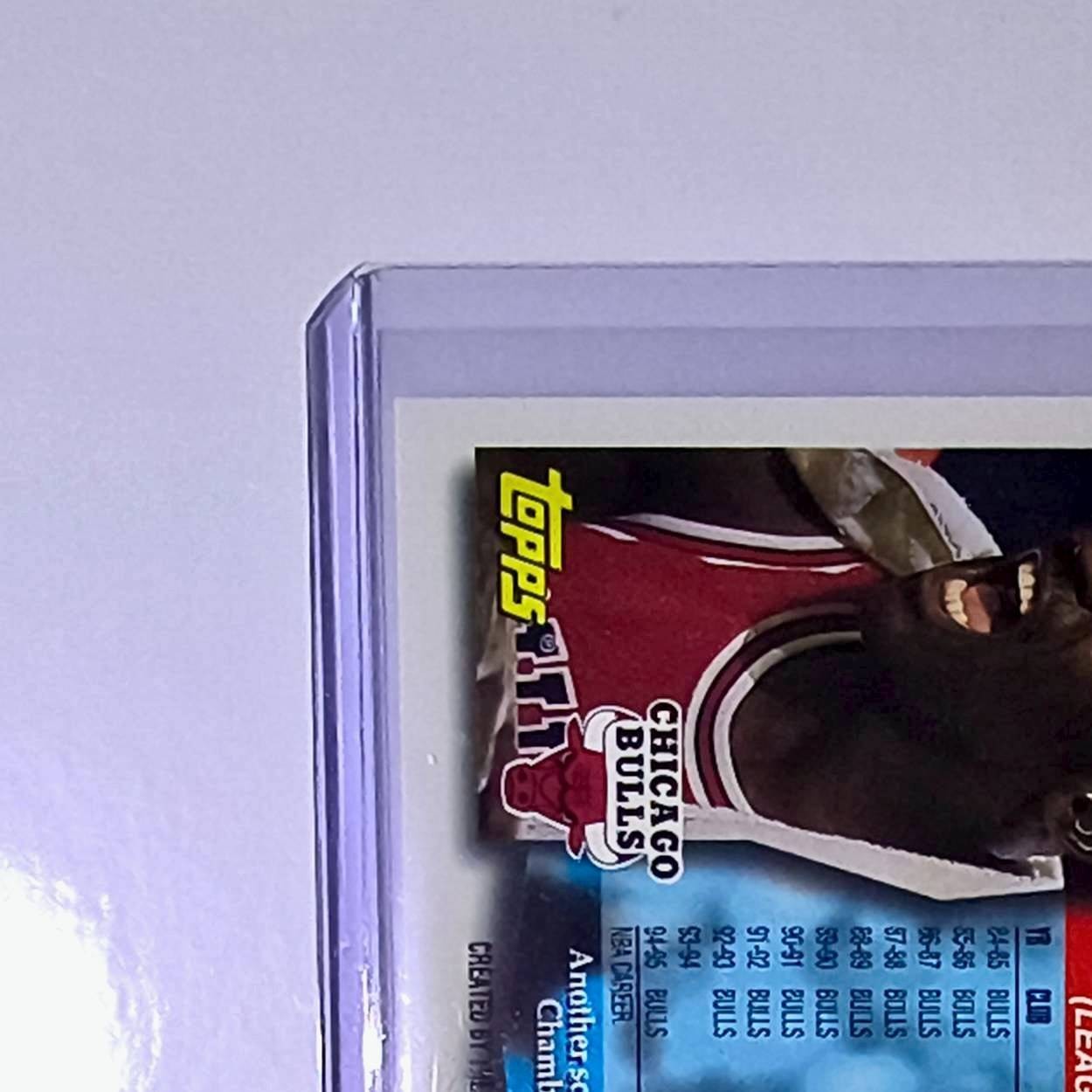 Michael Jordan 1995-96 Topps #277 Basketball Card Chicago Bulls