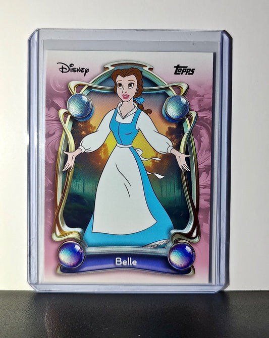 Belle 2025 Topps Disney Wonder #43 Card Beauty and the Beast
