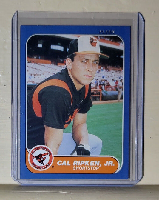 1986 Cal Ripken Jr Fleer #284 MLB Baseball Card Baltimore Orioles