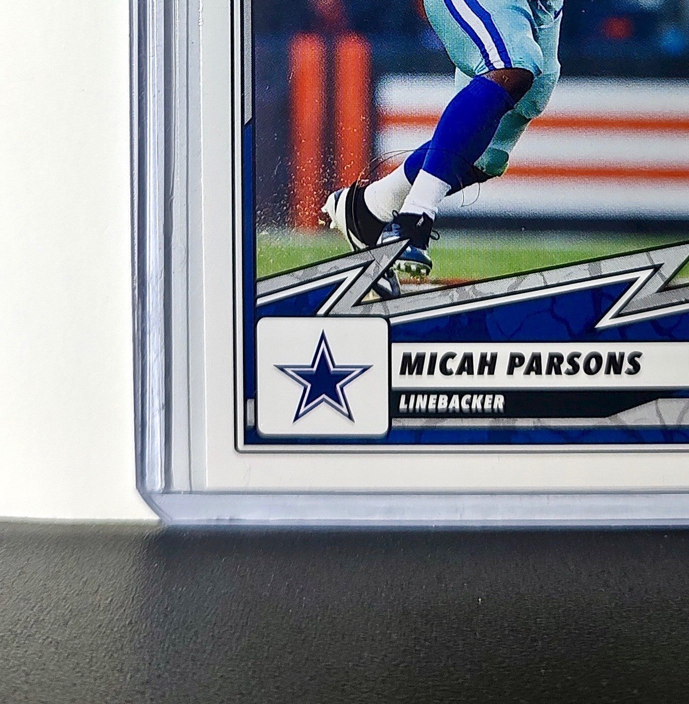 Micah Parsons 2025 Panini NFL #28 Sticker Card Dallas Cowboys