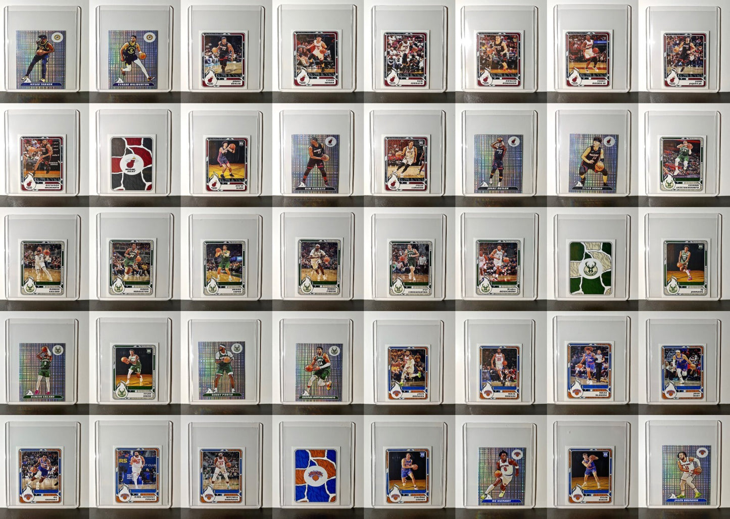 2024-25 Panini NBA Sticker Collection Complete 514 Basketball Set - Toploaded