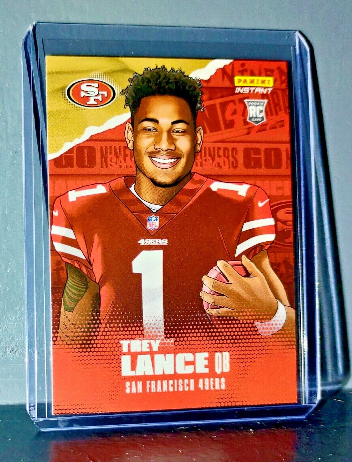 Trey Lance 2021 Panini NFL Draft Night Illusions #5 Rookie Card 1/6786