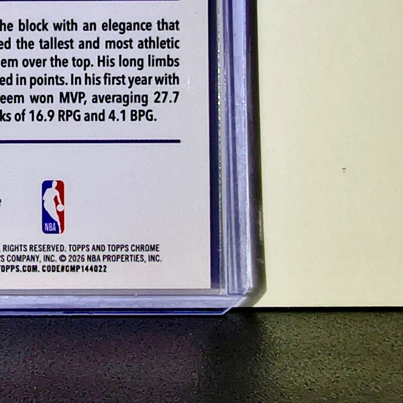Kareem Abdul-Jabbar 2025-26 NBA Topps Chrome Update X-Fractor #144 Card Lakers