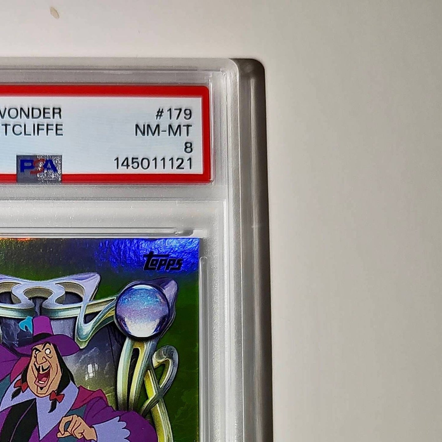 Governor Ratcliffe 2025 Topps Disney #179 Card Pocahontas PSA 8 NM-MT