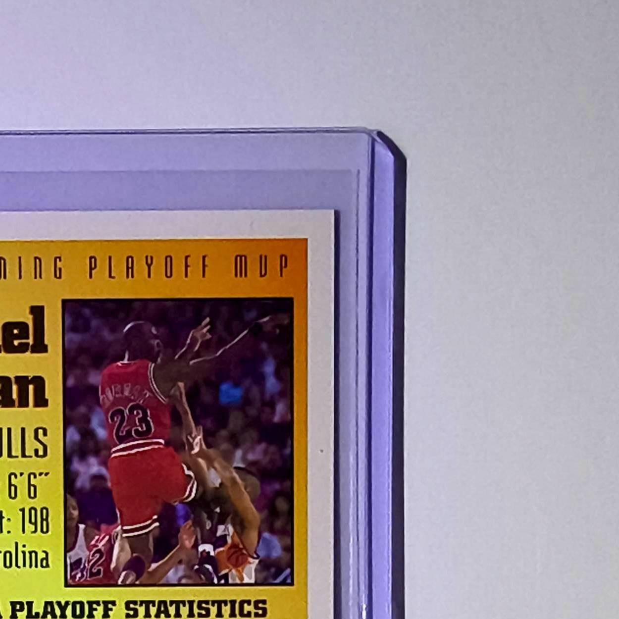 Michael Jordan 1993-94 Topps Playoff MVP #199 Basketball Card Chicago Bulls