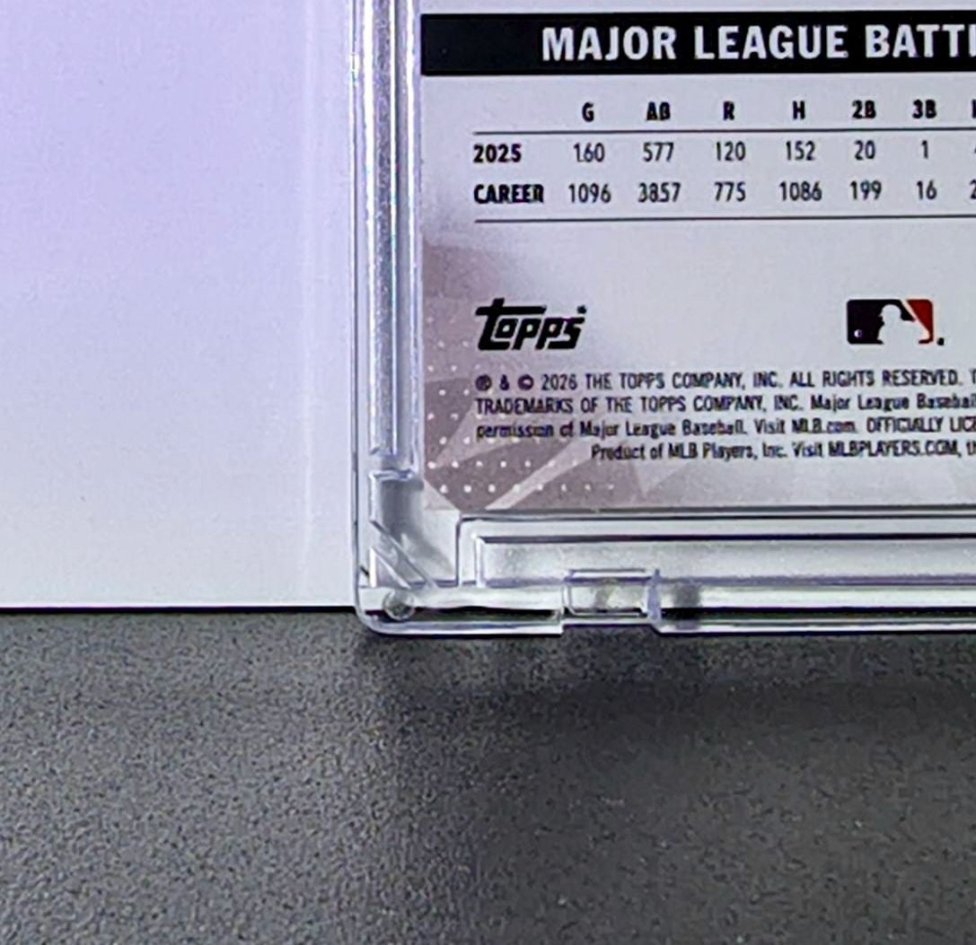 Juan Soto 2026 MLB Topps Finest #119 Uncommon Baseball Card New York Mets