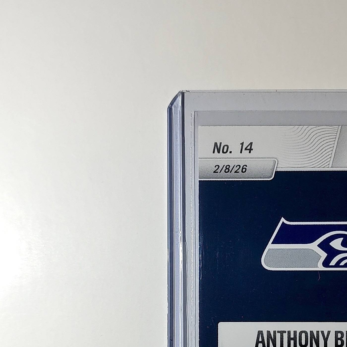 Anthony Bradford 2026 Panini NFL Super Bowl LIX Champions #14 Seattle Seahawks