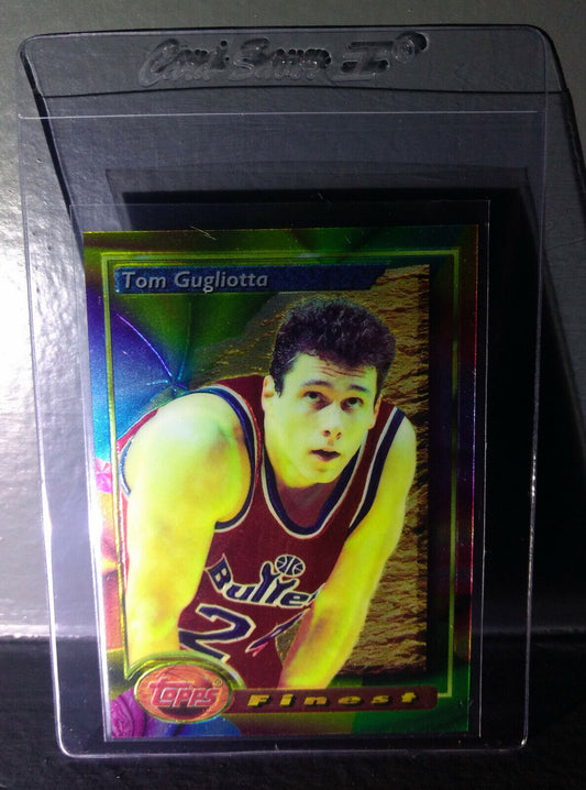 1993-94 Topps Finest Tom Gugliotta #137 Basketball Card