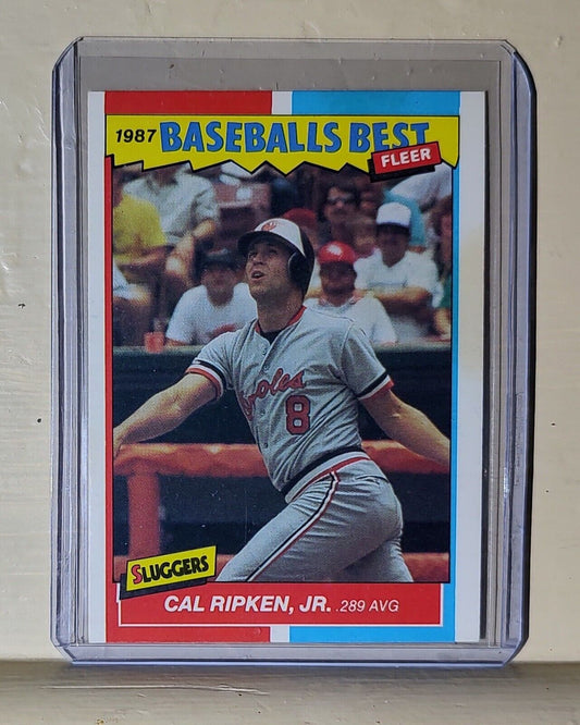 1987 Cal Ripken Jr Fleer Baseballs Best #35 MLB Baseball Card Baltimore Orioles