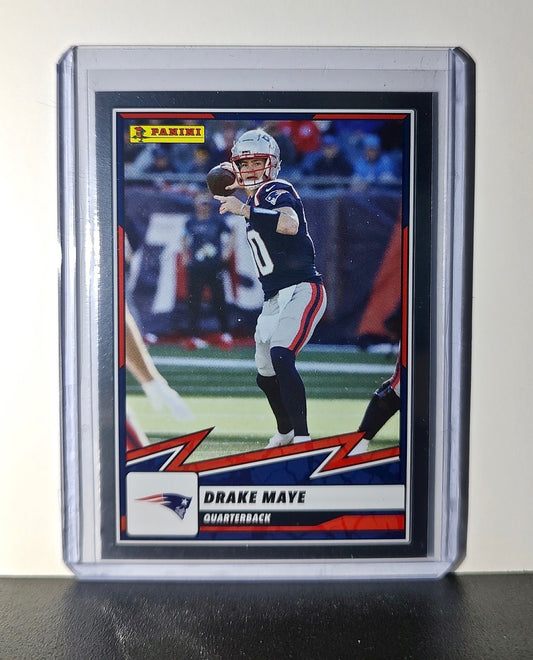 Drake Maye 2025 Panini NFL #35 Foil Sticker Card New England Patriots