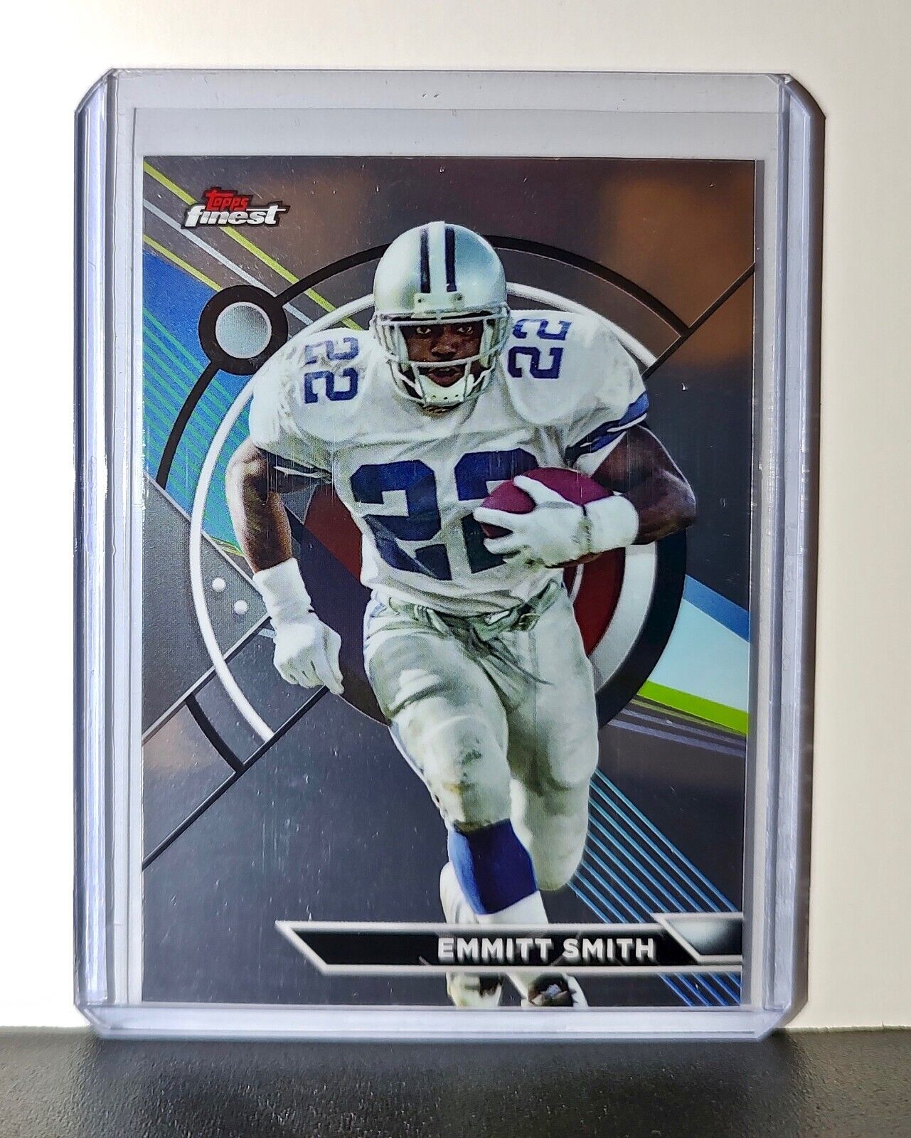 Emmitt Smith 2023 Topps Finest NFL #171 Card Dallas Cowboys