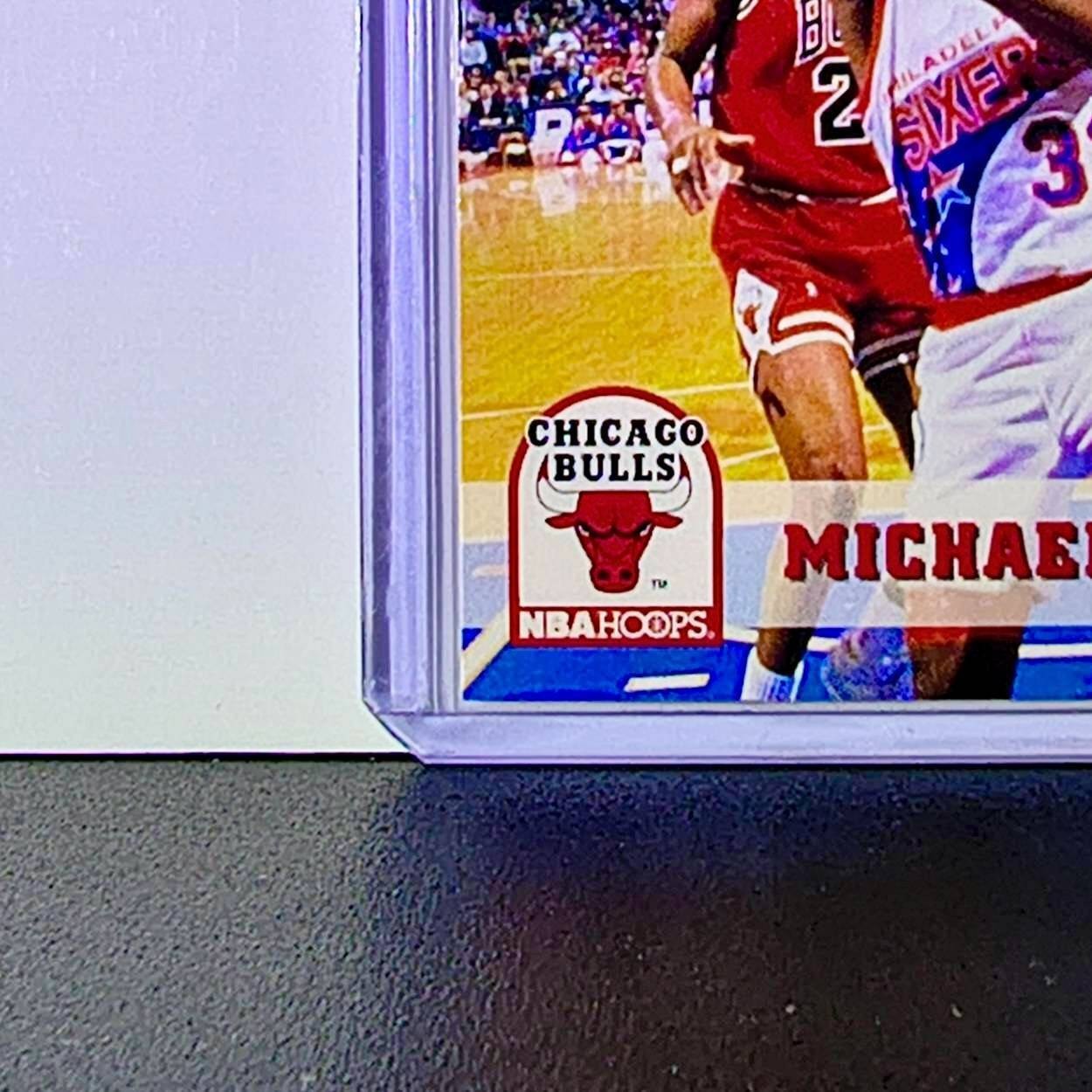 Michael Jordan 1993-94 NBA Hoops #28 Basketball Card Chicago Bulls