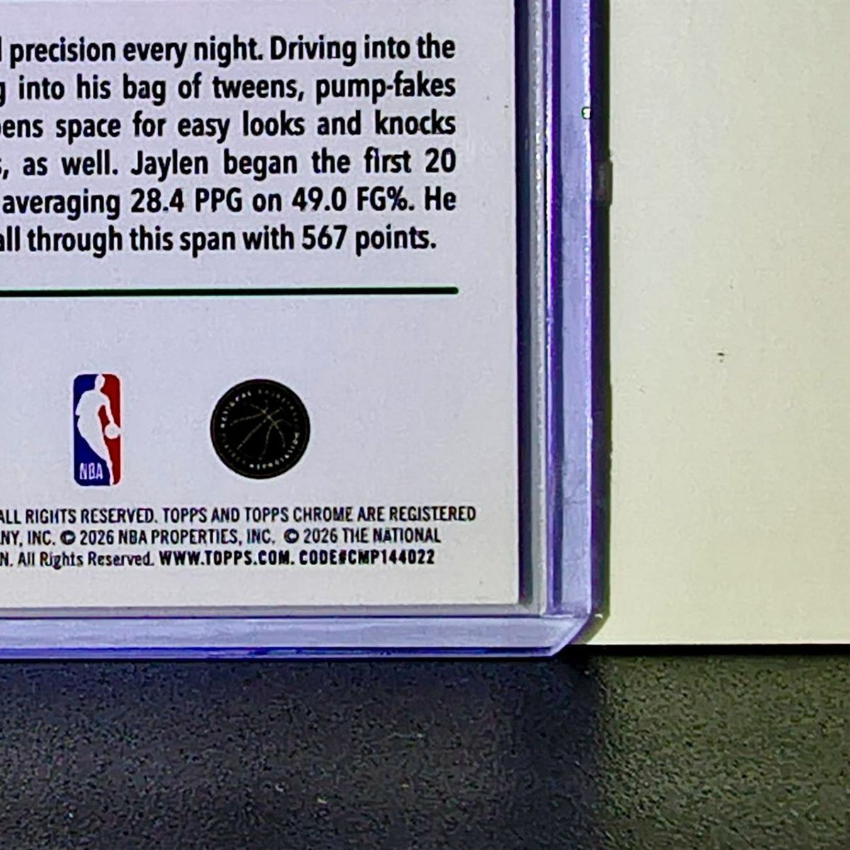 Jaylen Brown 2025-26 NBA Topps Chrome Update #9 Basketball Card Boston Celtics
