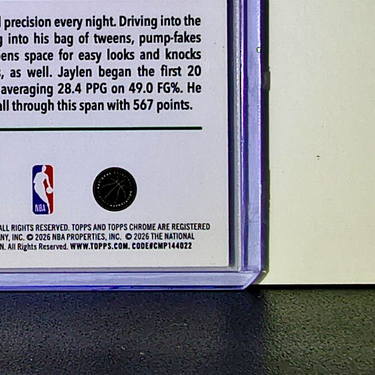 Jaylen Brown 2025-26 NBA Topps Chrome Update #9 Basketball Card Boston Celtics