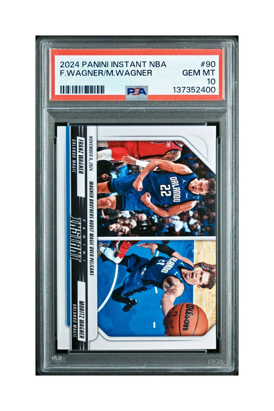 Franz Wagner / Moritz Wagner 2024 Panini NBA #90 Basketball PSA 10 Gem Mint