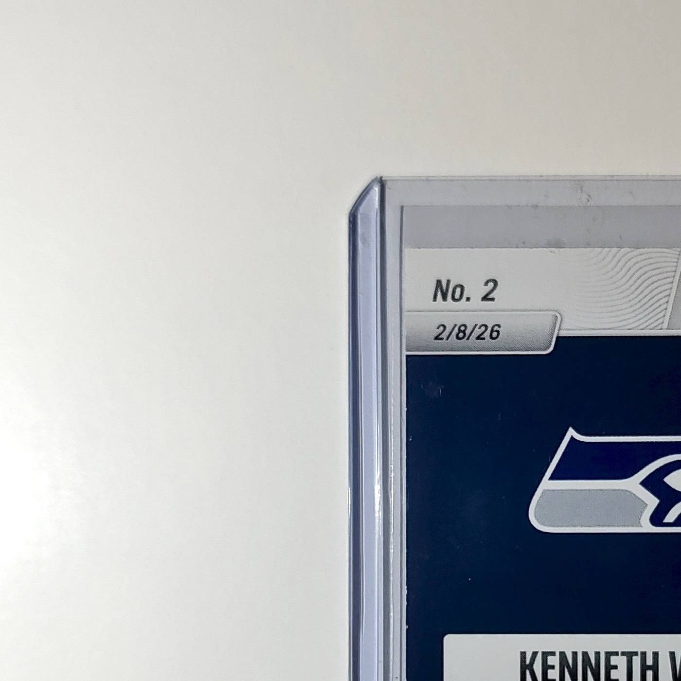 Kenneth Walker III 2026 Panini NFL Super Bowl LIX Champions #2 Seattle Seahawks