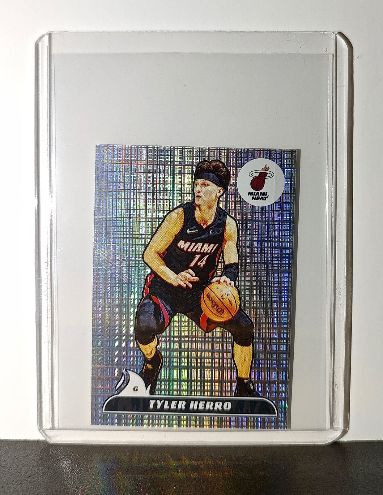 Tyler Herro 2024-25 Panini NBA #215 Foil Sticker Card Miami Heat