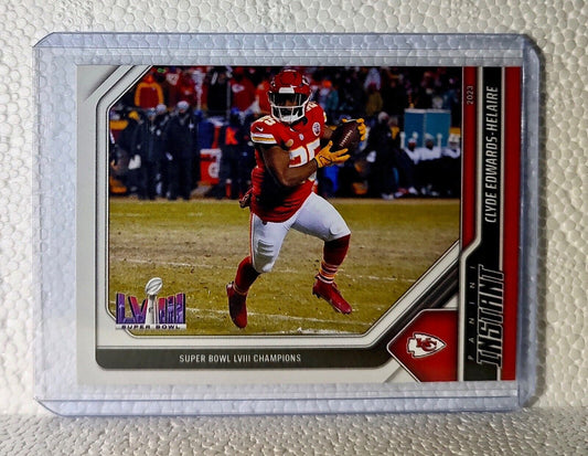 Clyde Edwards-Helaire 2023 Panini NFL Superbowl Champions #8 Card Chiefs