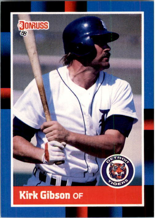 1988 Kirk Gibson Donruss Baseball Card #275