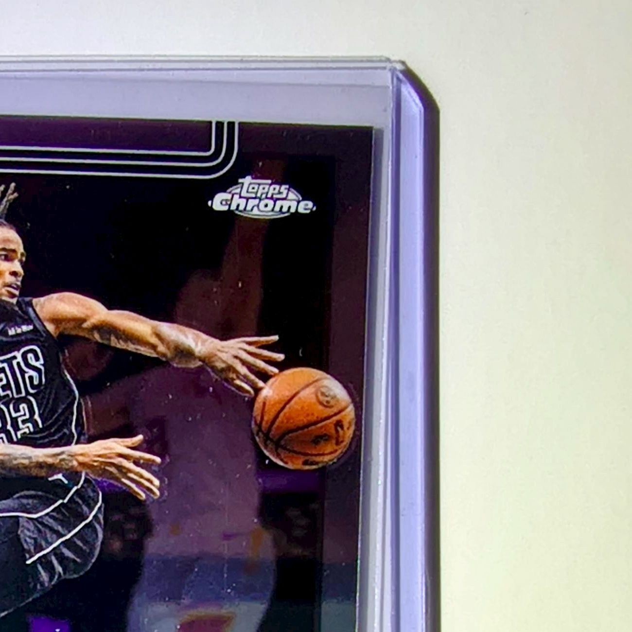 Nic Claxton 2025-26 NBA Topps Chrome Update #123 Basketball Card Brooklyn Nets