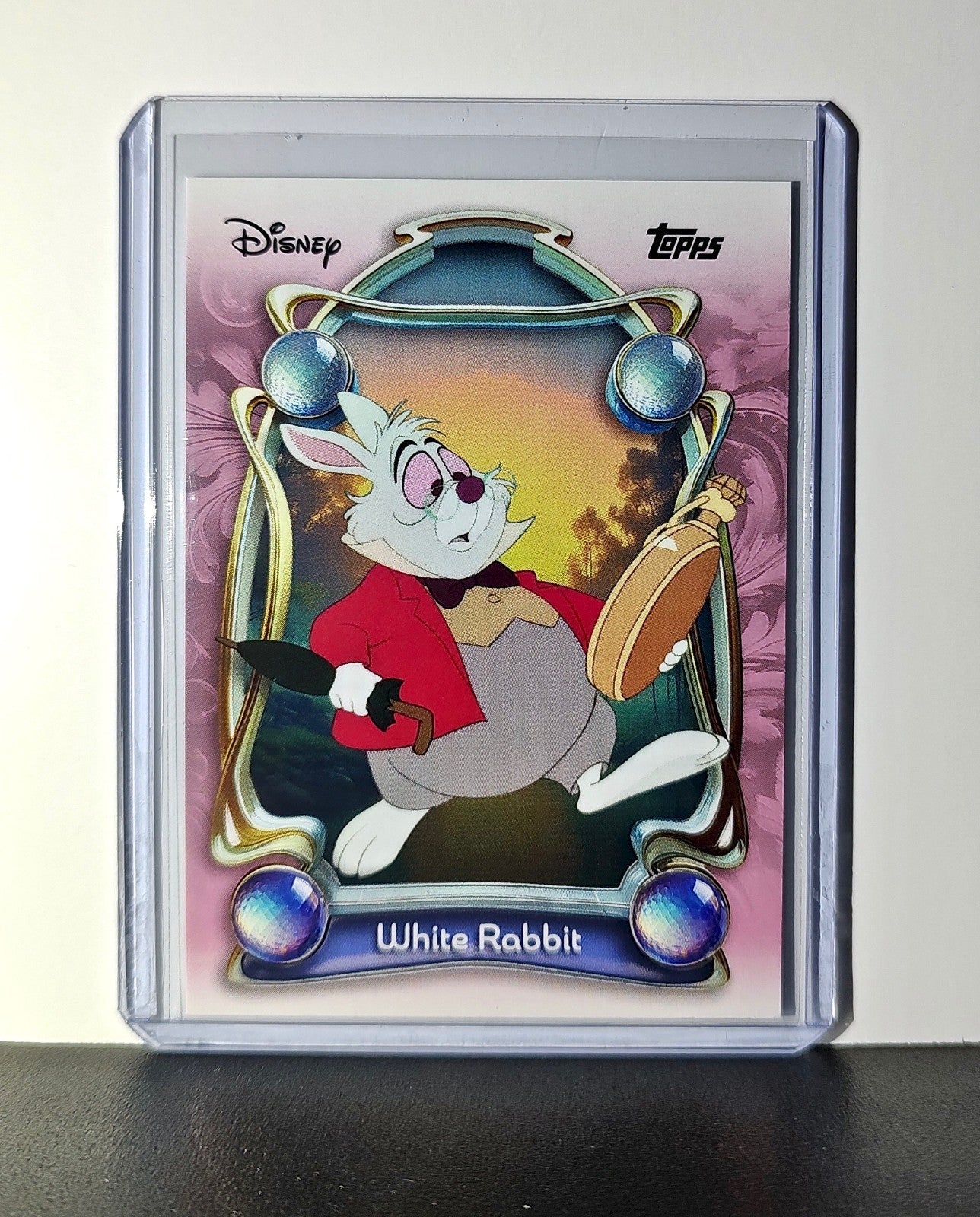 White Rabbit 2025 Topps Disney Wonder #21 Card Alice in Wonderland