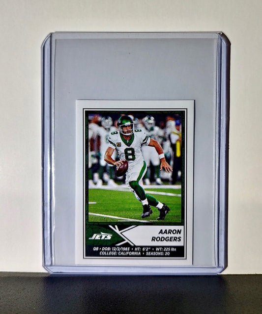 Aaron Rodgers 2024 Panini NFL Sticker #91 New York Jets