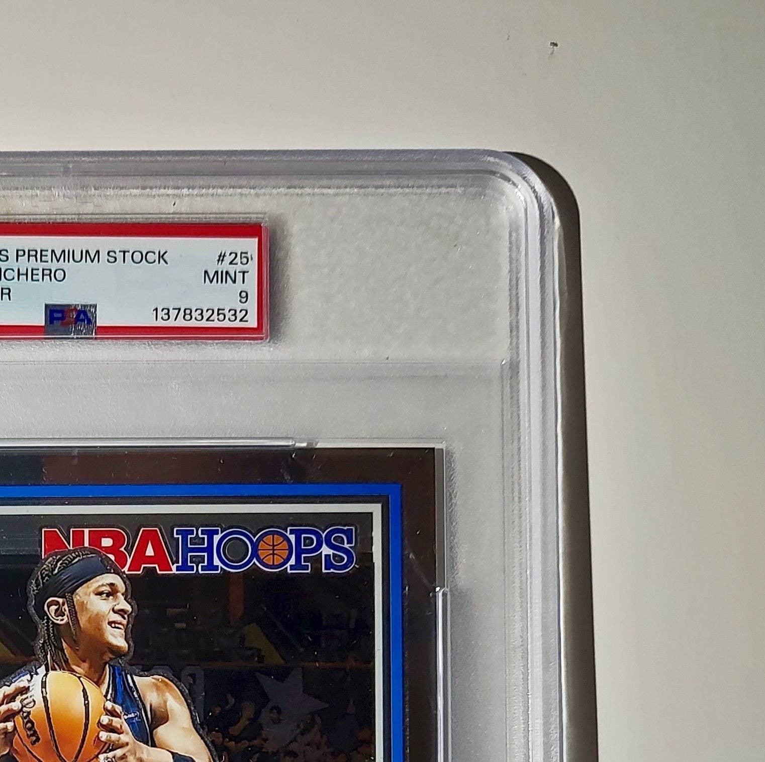 Paolo Banchero 2023 Panini Premium Stock NBA Hoops #25 Jumbo PSA 9 Mint