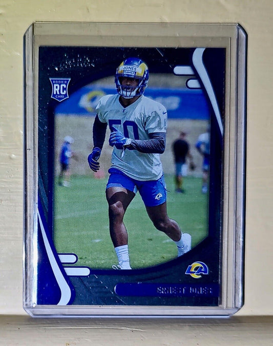 Ernest Jones 2021 Panini NFL Absolute Football #190 Rookie Card Chargers