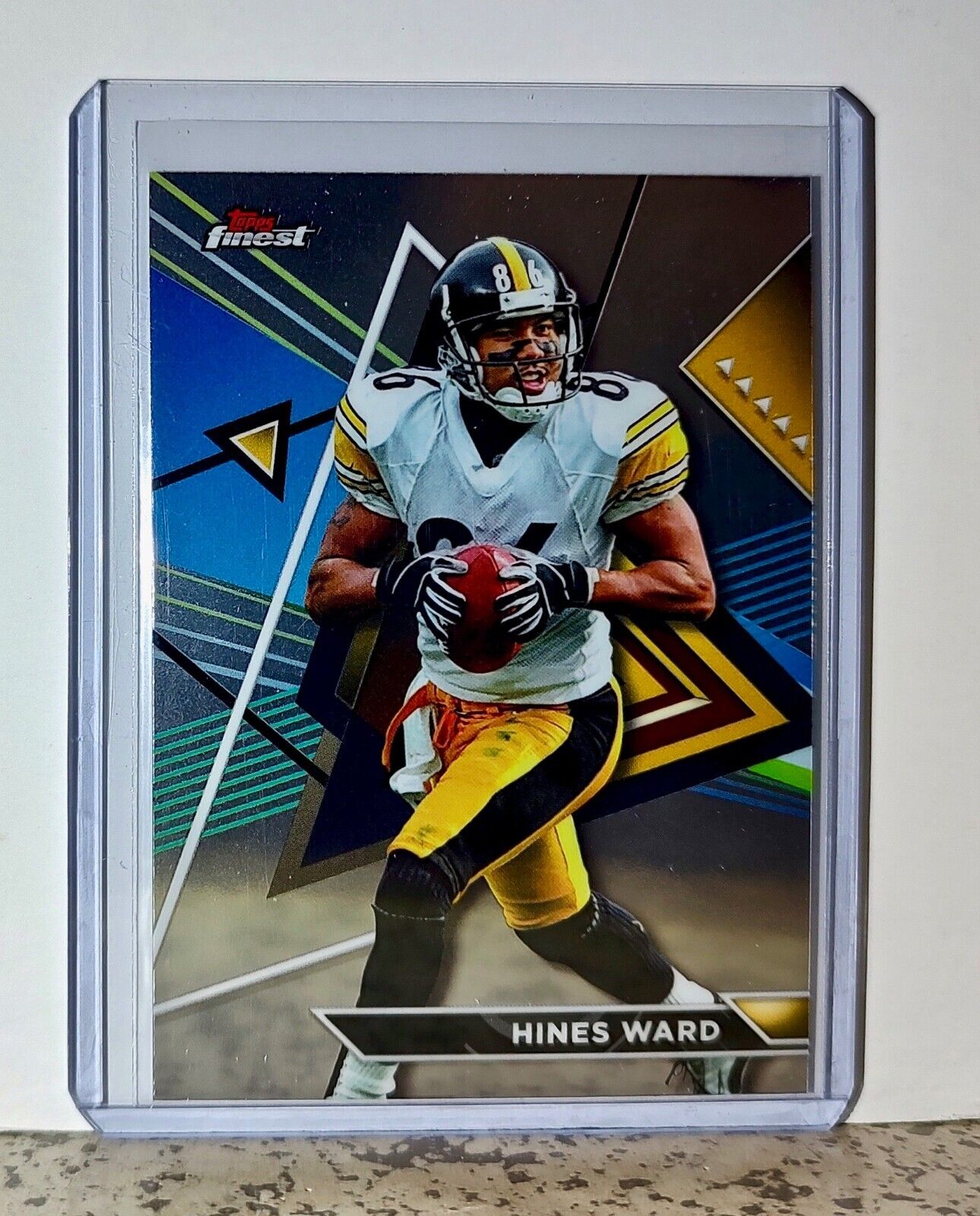 Hines Ward 2023 Topps Finest NFL #229 Football Card Pittsburgh Steelers