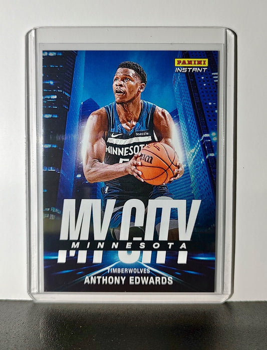 Anthony Edwards 2024-25 Panini MyCity NBA #9 Basketball Timberwolves 1/268